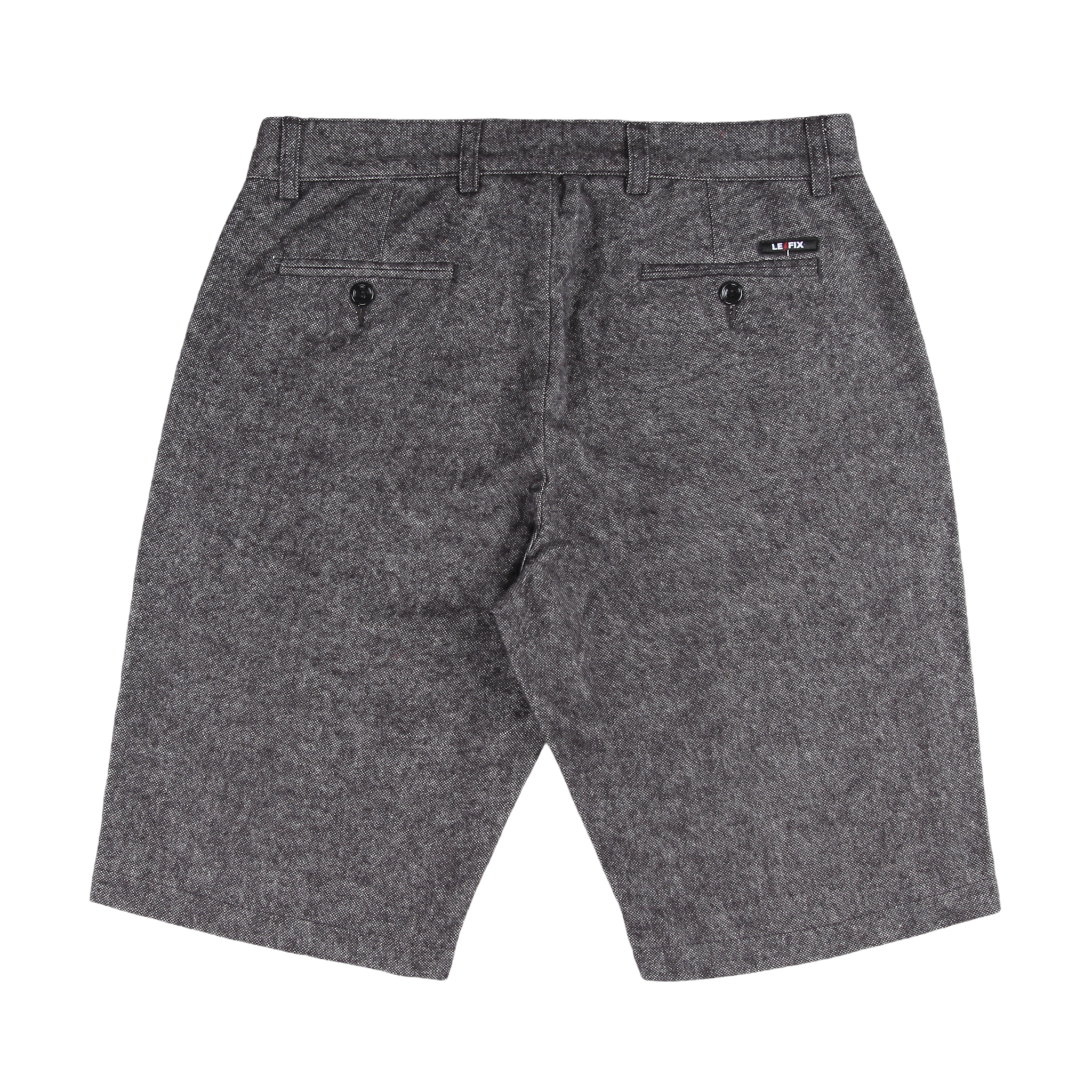 Le Fix Cotton Shorts I Grå