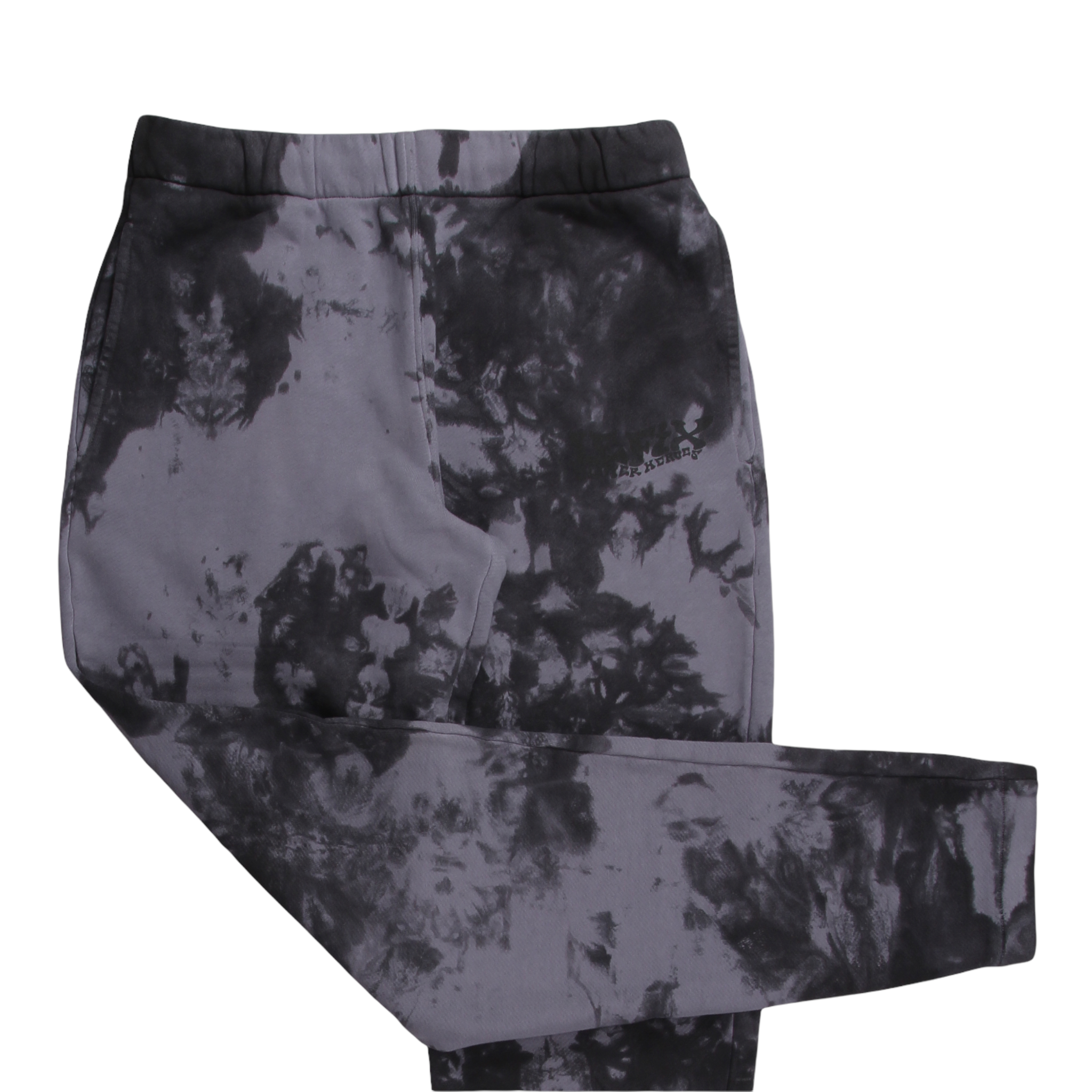 Le Fix Peace Dye Sweatpants I Sort