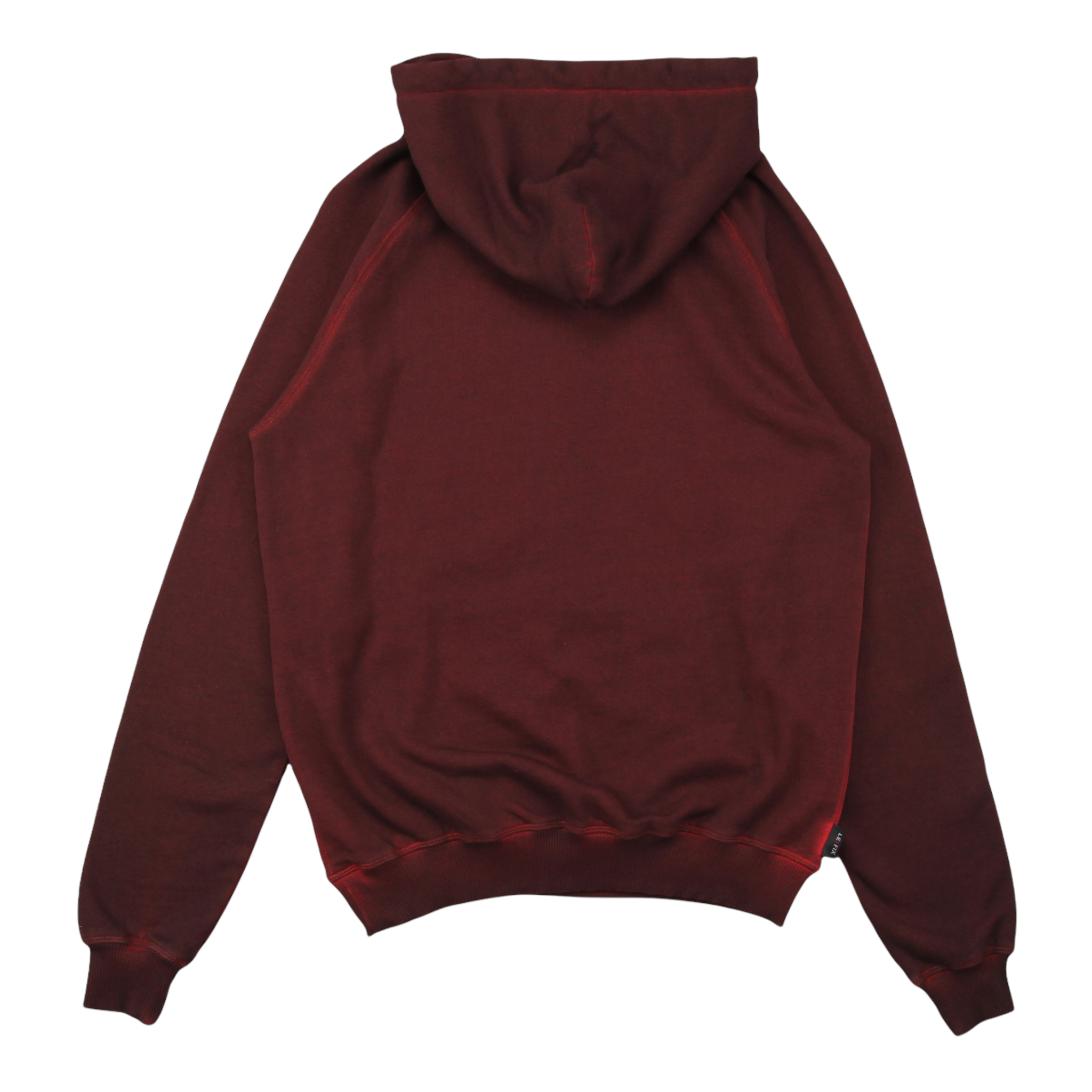 LE FIX PEACE DYE PATCH HÆTTETRØJE