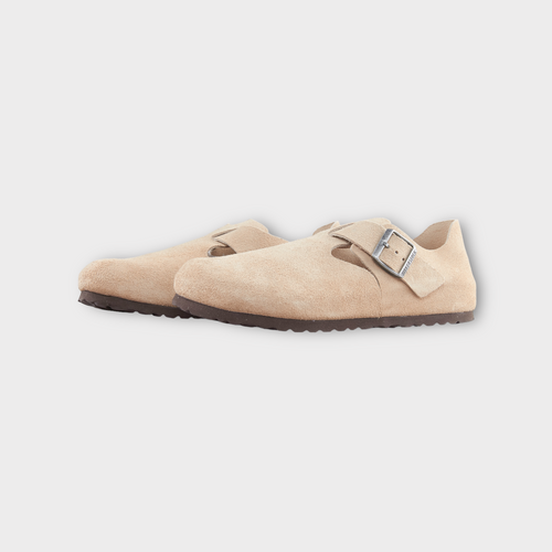 Birkenstock London Suede Leather I Taupe
