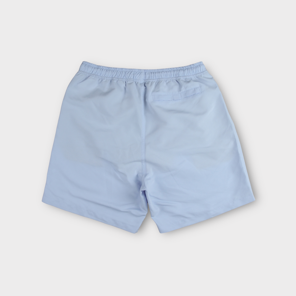 Le Fix Patch Badeshorts I Lyseblå