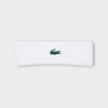 Lacoste Bouclette Jersey Sport Pandebånd I Hvid