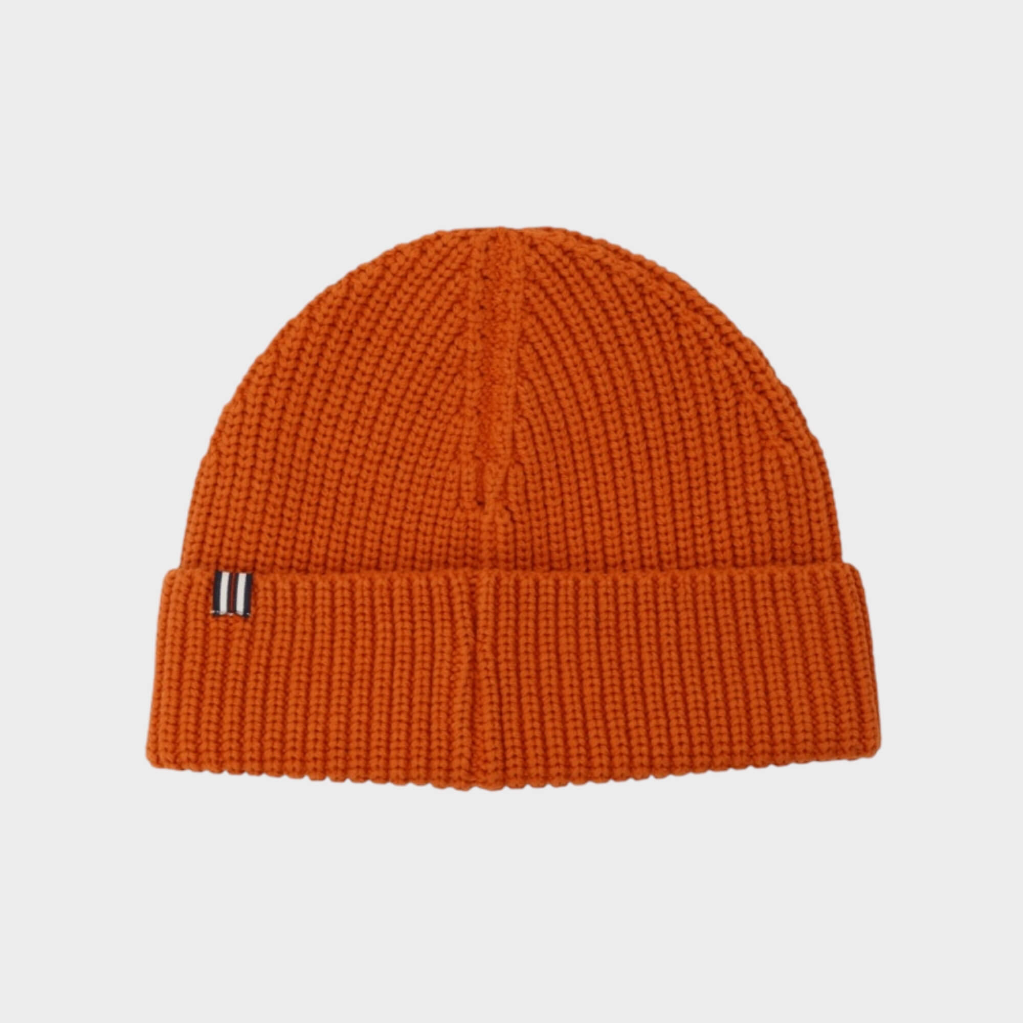 FILA BIELLA Fisherman Logo Beanie I Rust