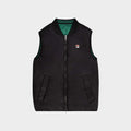 FILA MILANO Regular Reversible Lightweight Vest I Sort