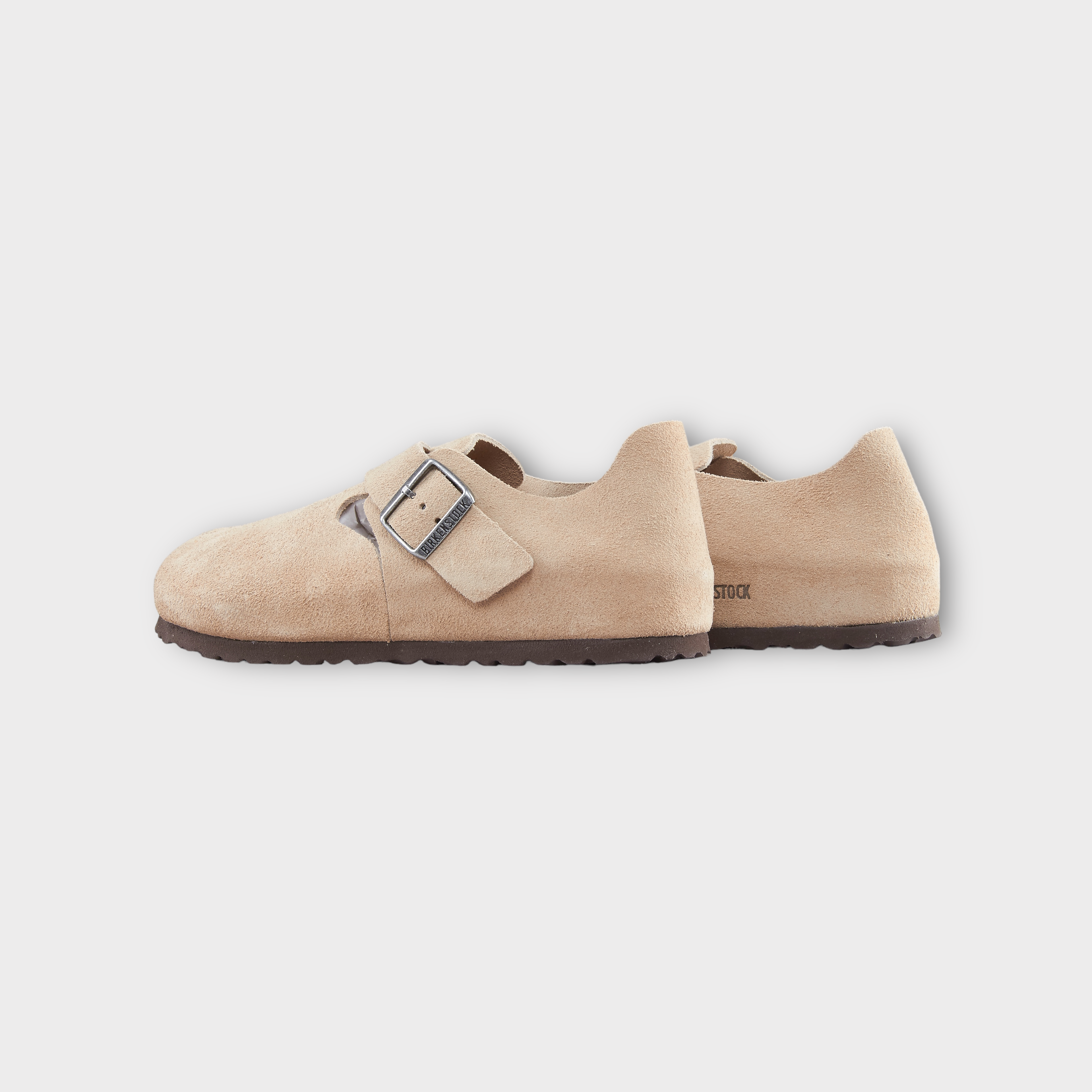 Birkenstock London Suede Leather I Taupe