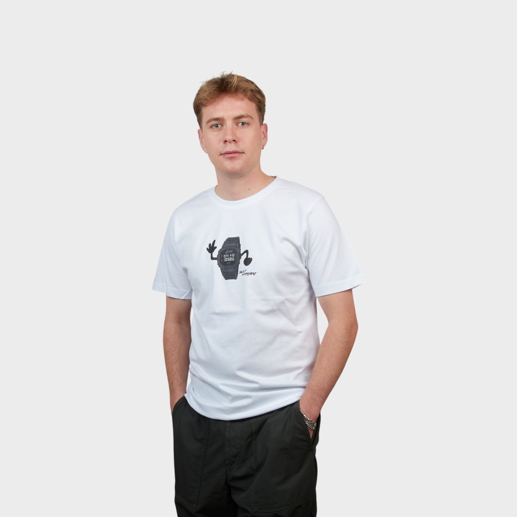 G-SHOCK x Le Fix T-shirt I Hvid