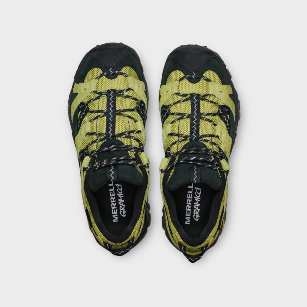 Merrell x Gramicci Moab 2 Siren I Dark Citron