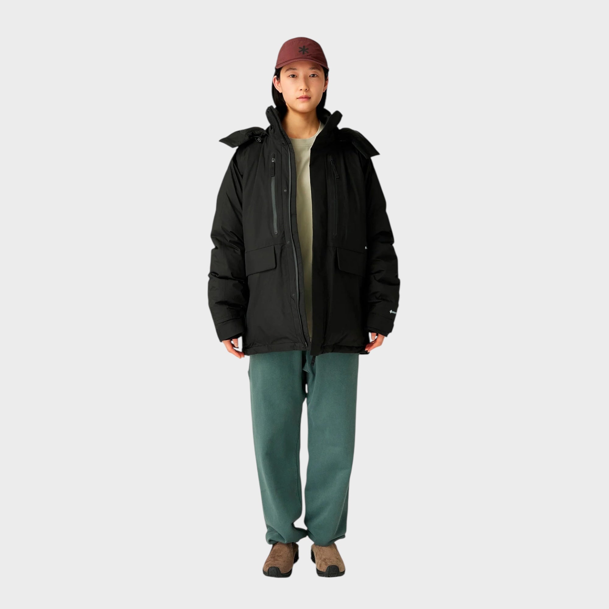 Snow Peak GORE-TEX Weatherproof Down Jacket I Sort