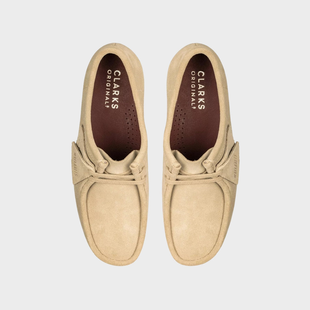 Clarks Wallabee Suede Dame I Maple