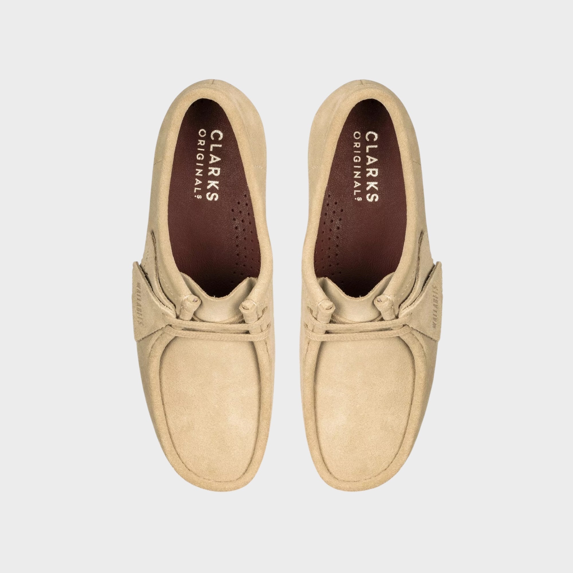 Clarks Wallabee Suede Dame I Maple