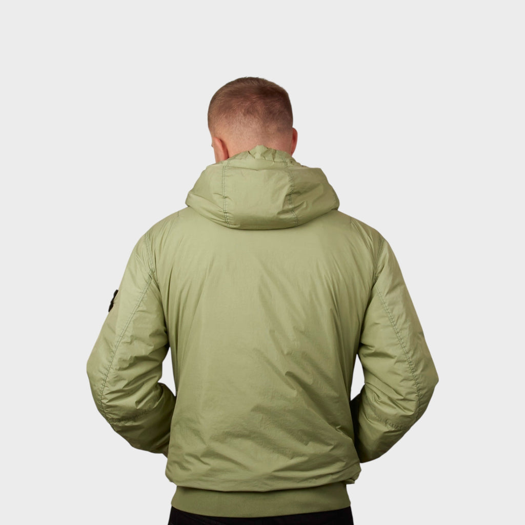 Stone Island Garment Crinkle Reps Jakke I Green
