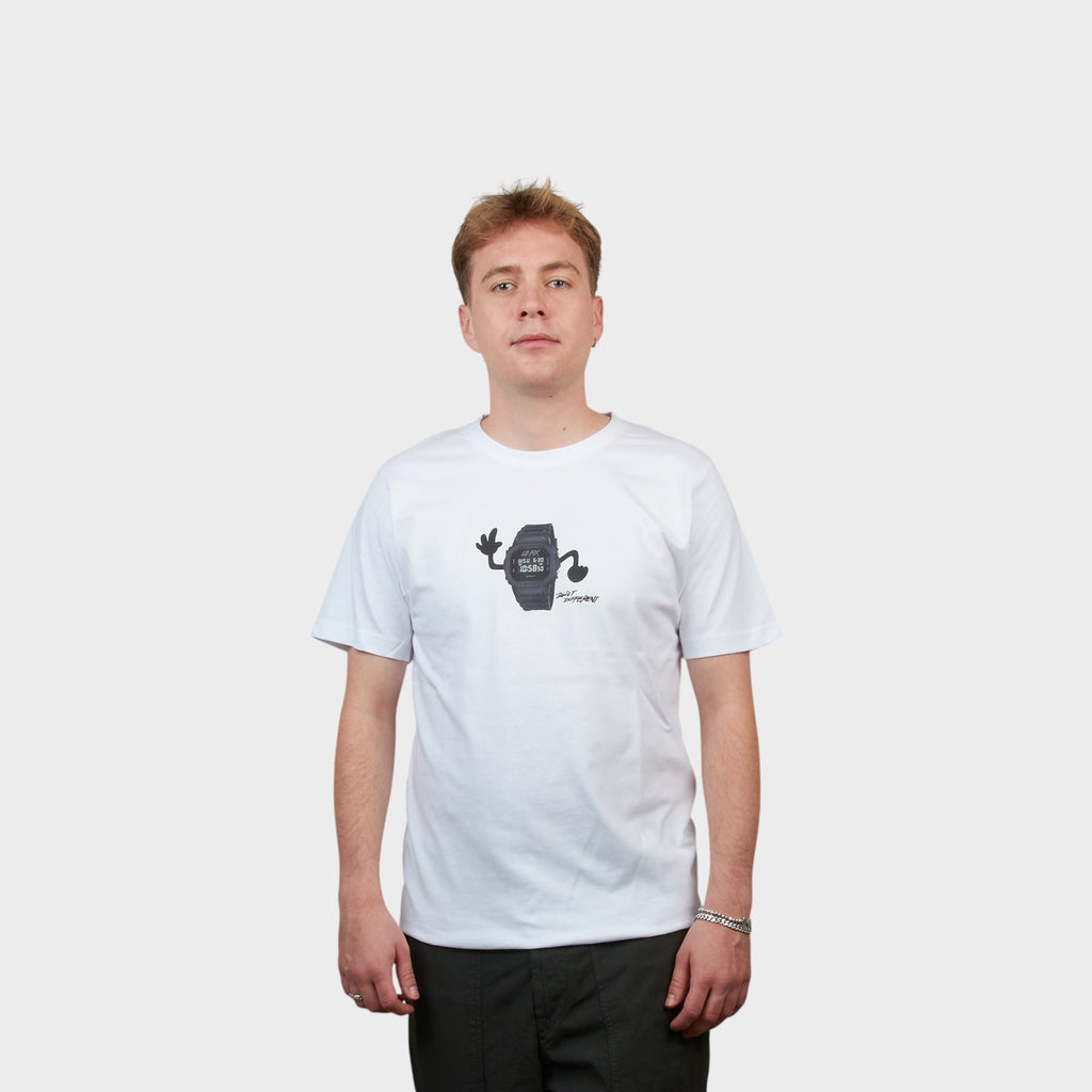 G-SHOCK x Le Fix T-shirt I Hvid