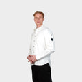 C.P. Company Organic Gabardine Button Skjorte I Gauze White