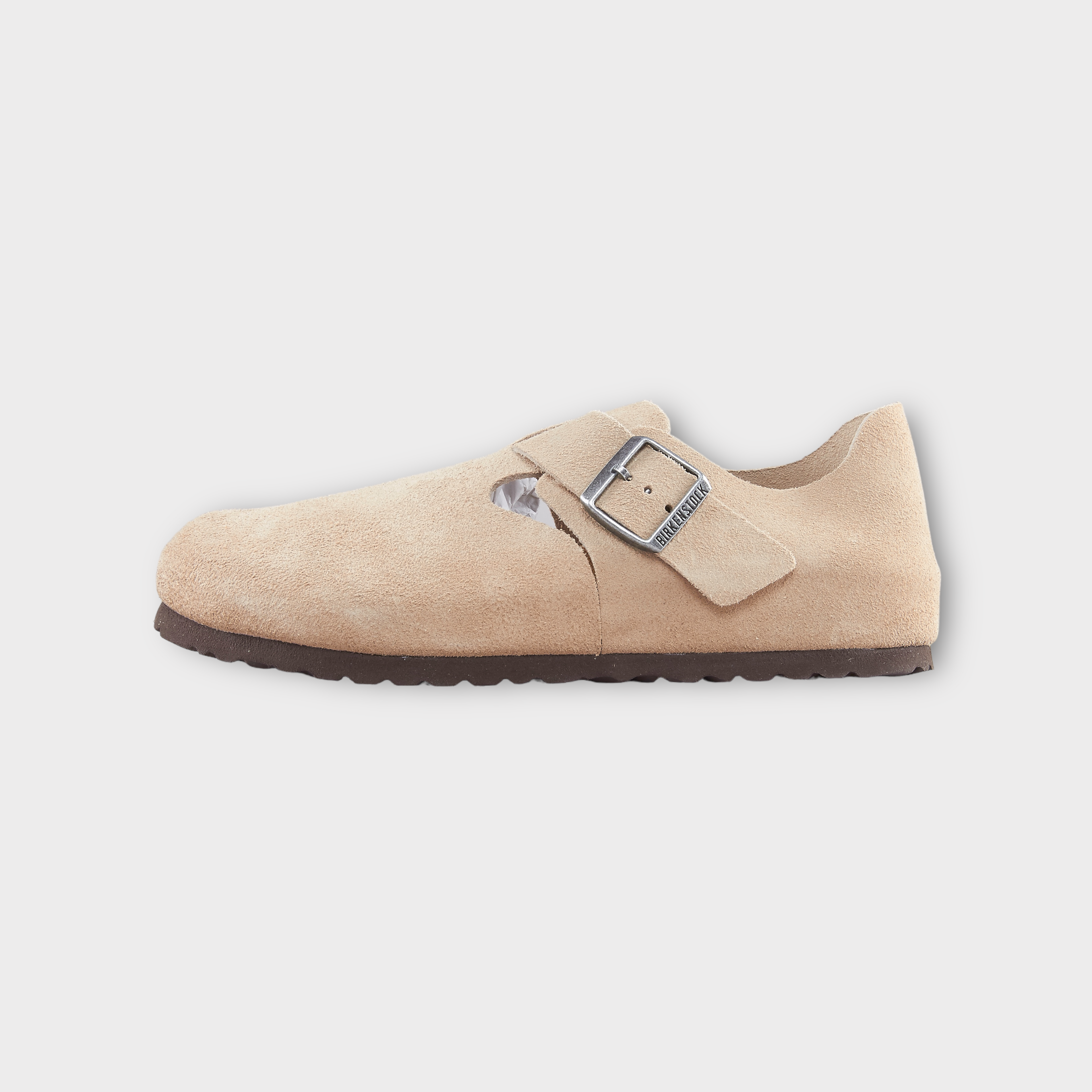Birkenstock London Suede Leather I Taupe