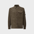 C. P. Company Corduroy Lens Longsleeve Button Shirt I Grey