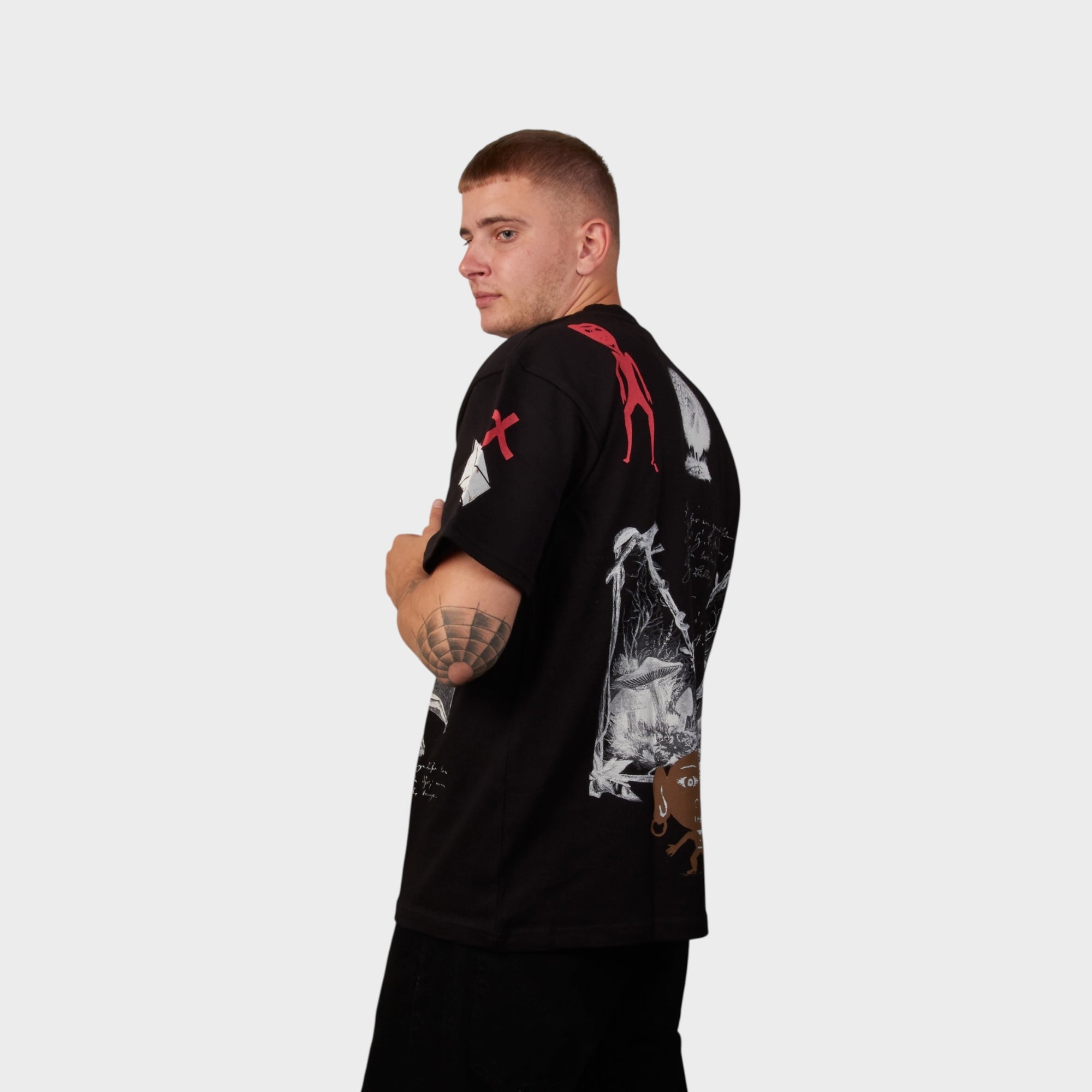 H.C. Andersen x Le Fix T-Shirt 1 I Sort