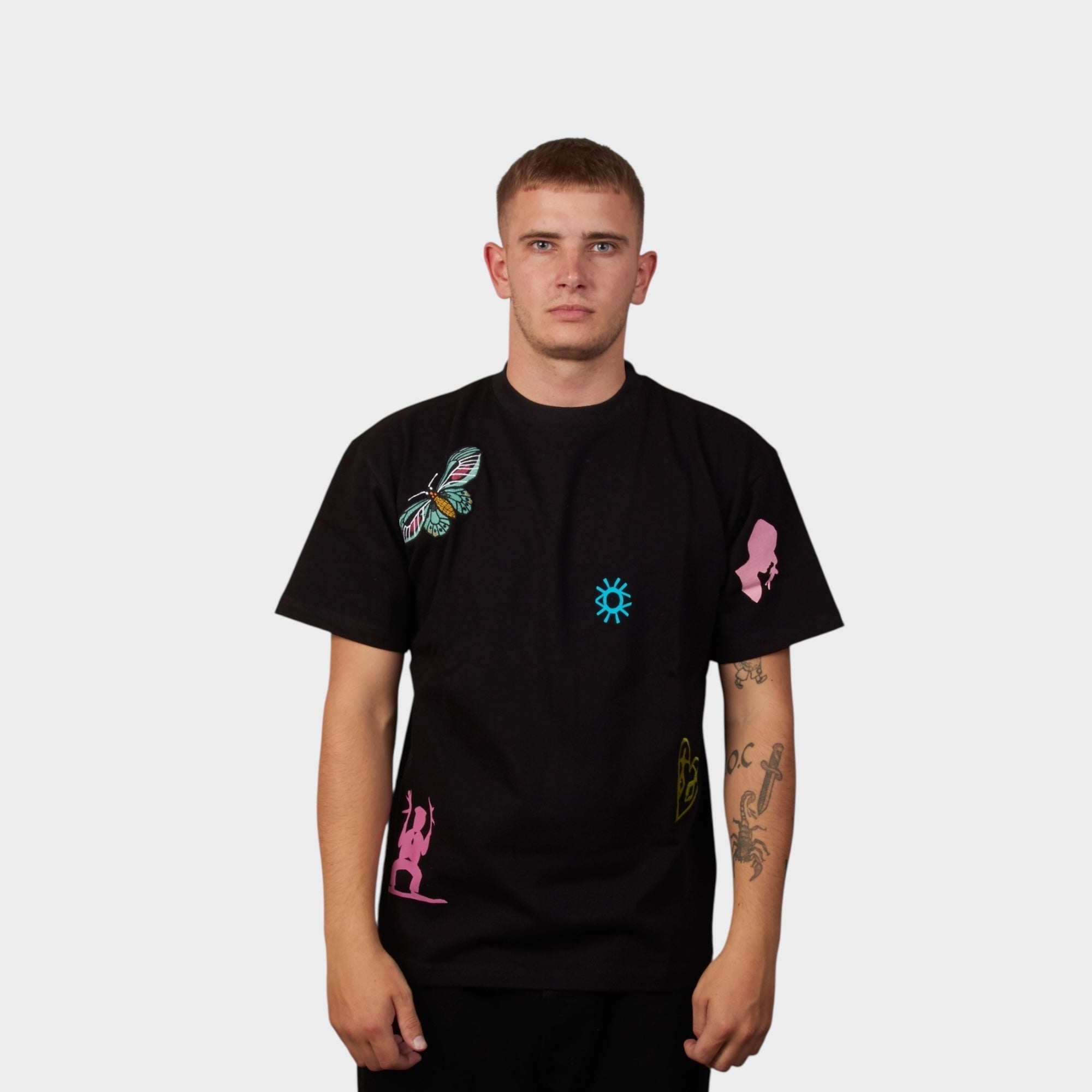 H.C. Andersen x Le Fix T-Shirt 2 I Sort