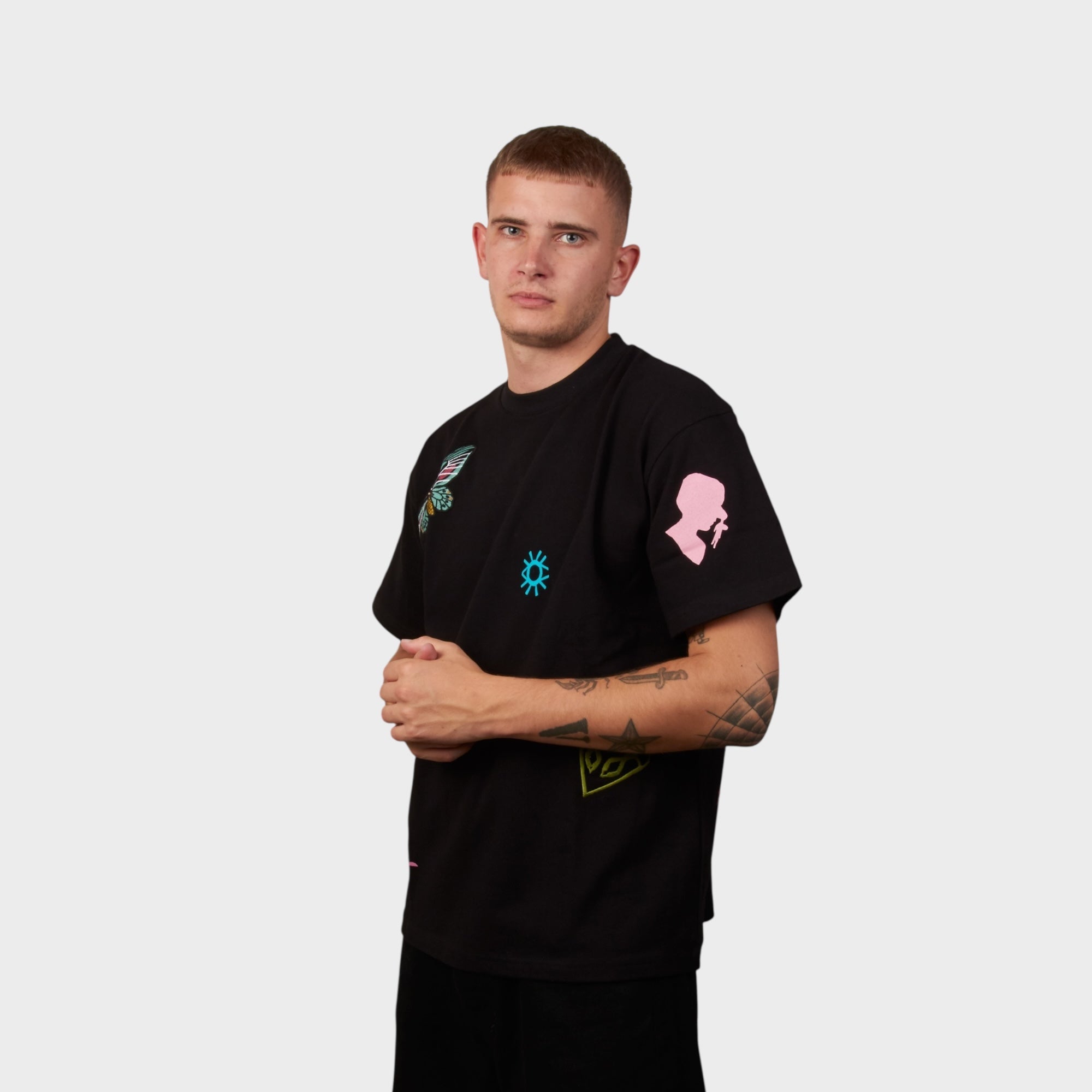 H.C. Andersen x Le Fix T-Shirt 2 I Sort