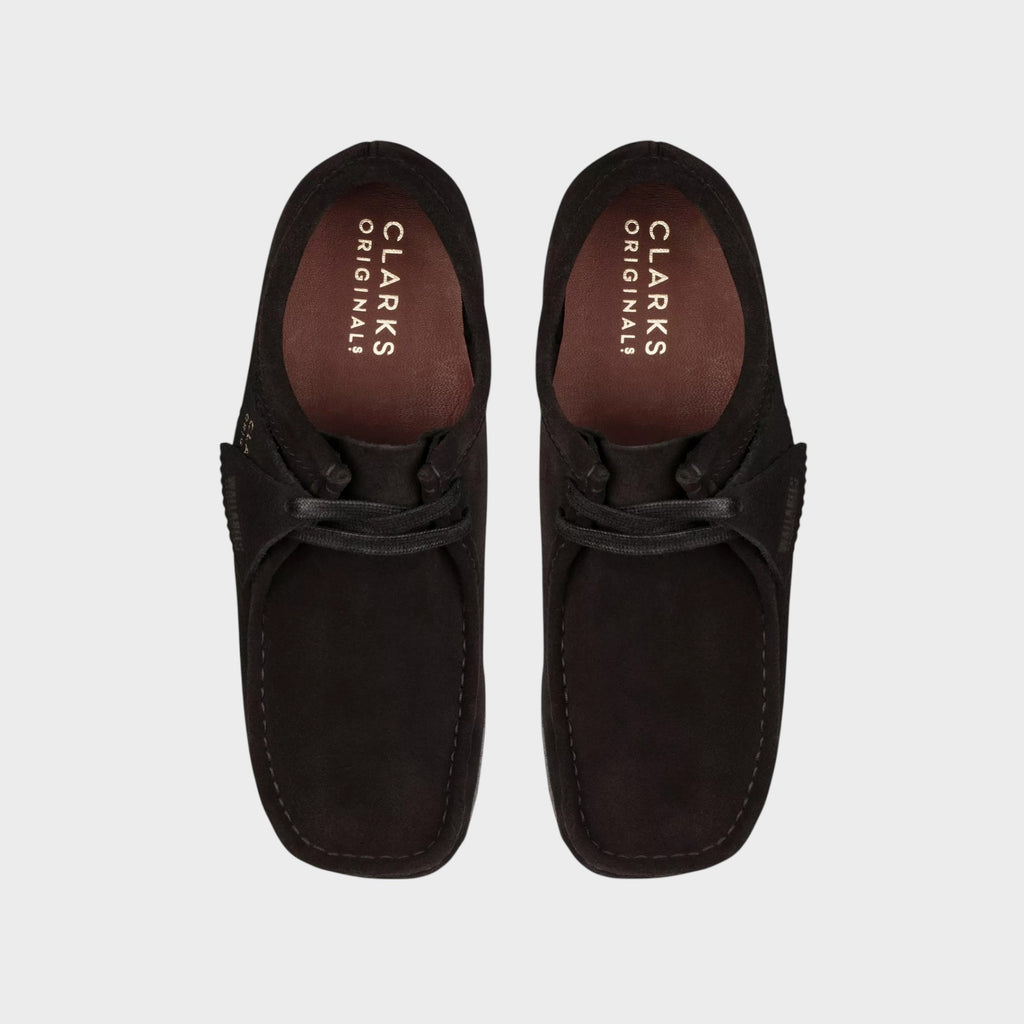 Clarks Wallabee Suede Dame I Sort