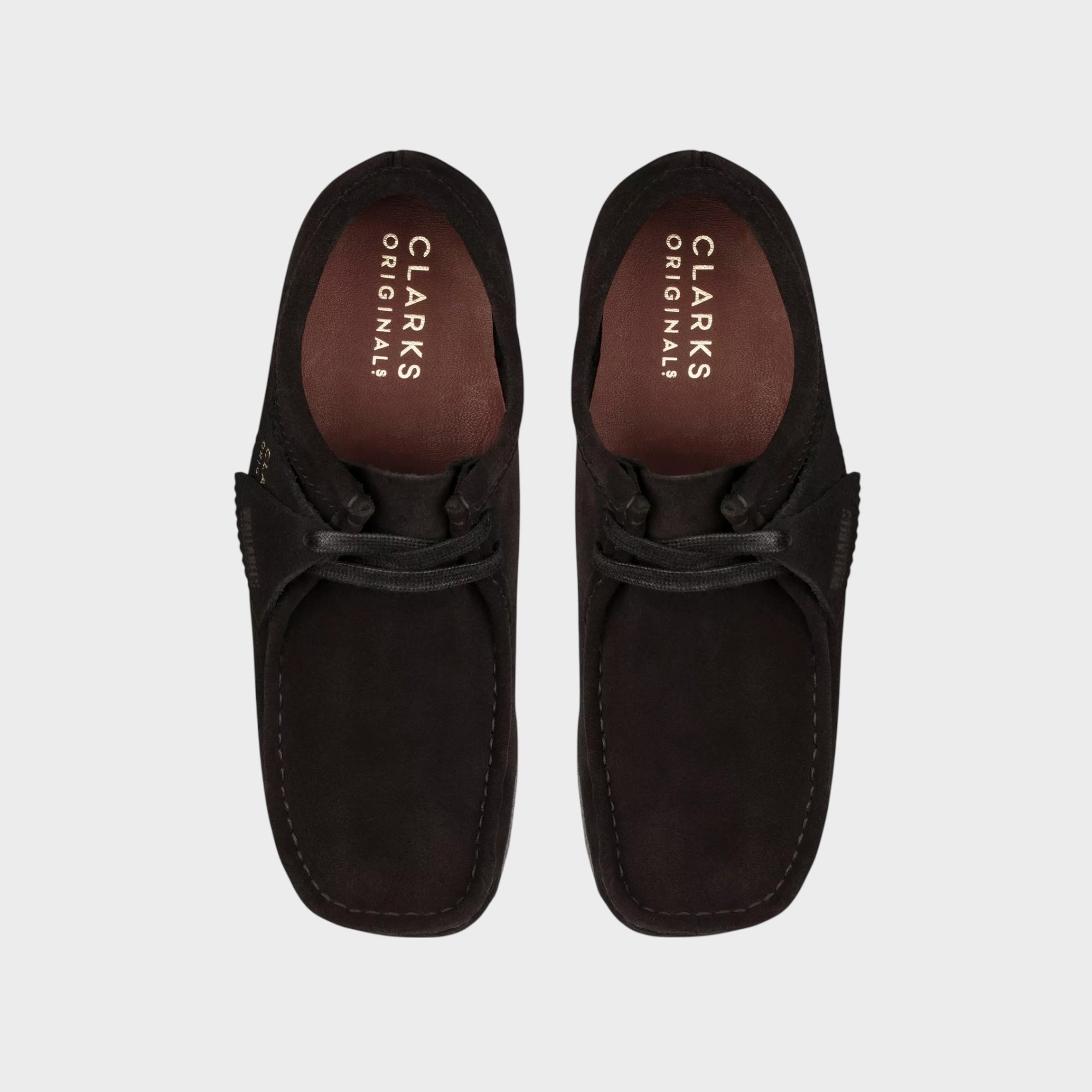 Clarks Wallabee Suede Dame I Sort