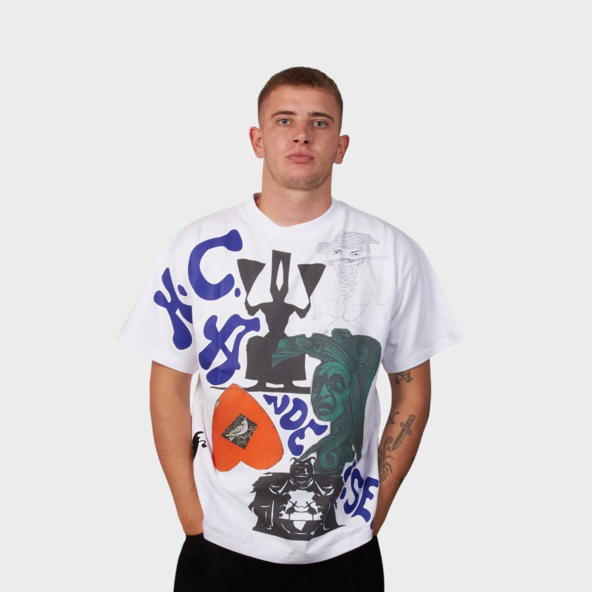 H.C. Andersen x Le Fix T-Shirt 5 I Hvid
