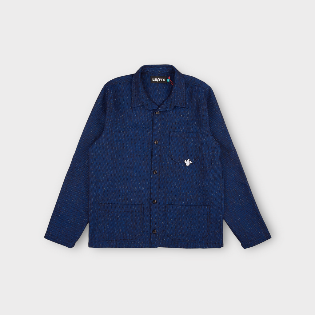 Le Fix x Sunniva Workers Shirt I Navy