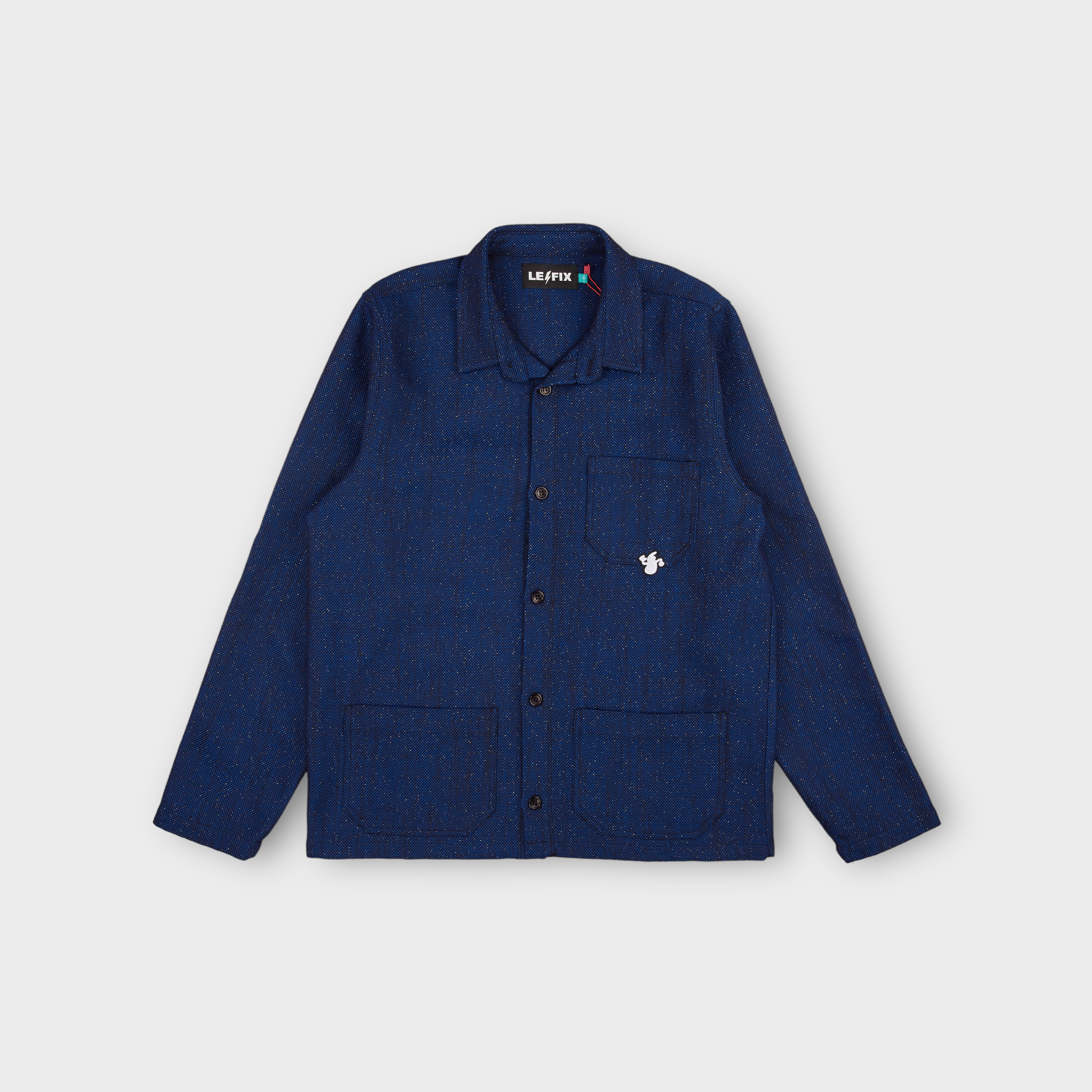 Le Fix x Sunniva Workers Shirt I Navy