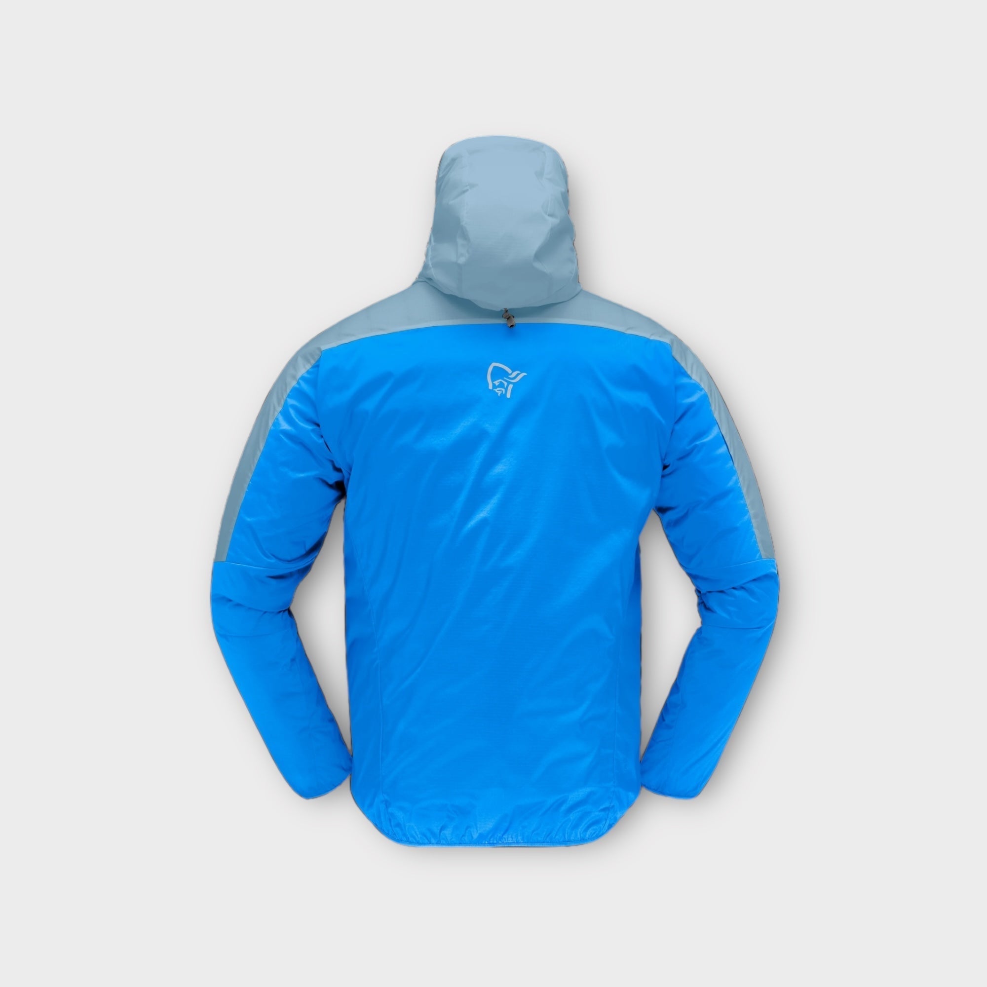Norrøna Falketind Aero60 Hooded Windbreaker I Blue/Grey