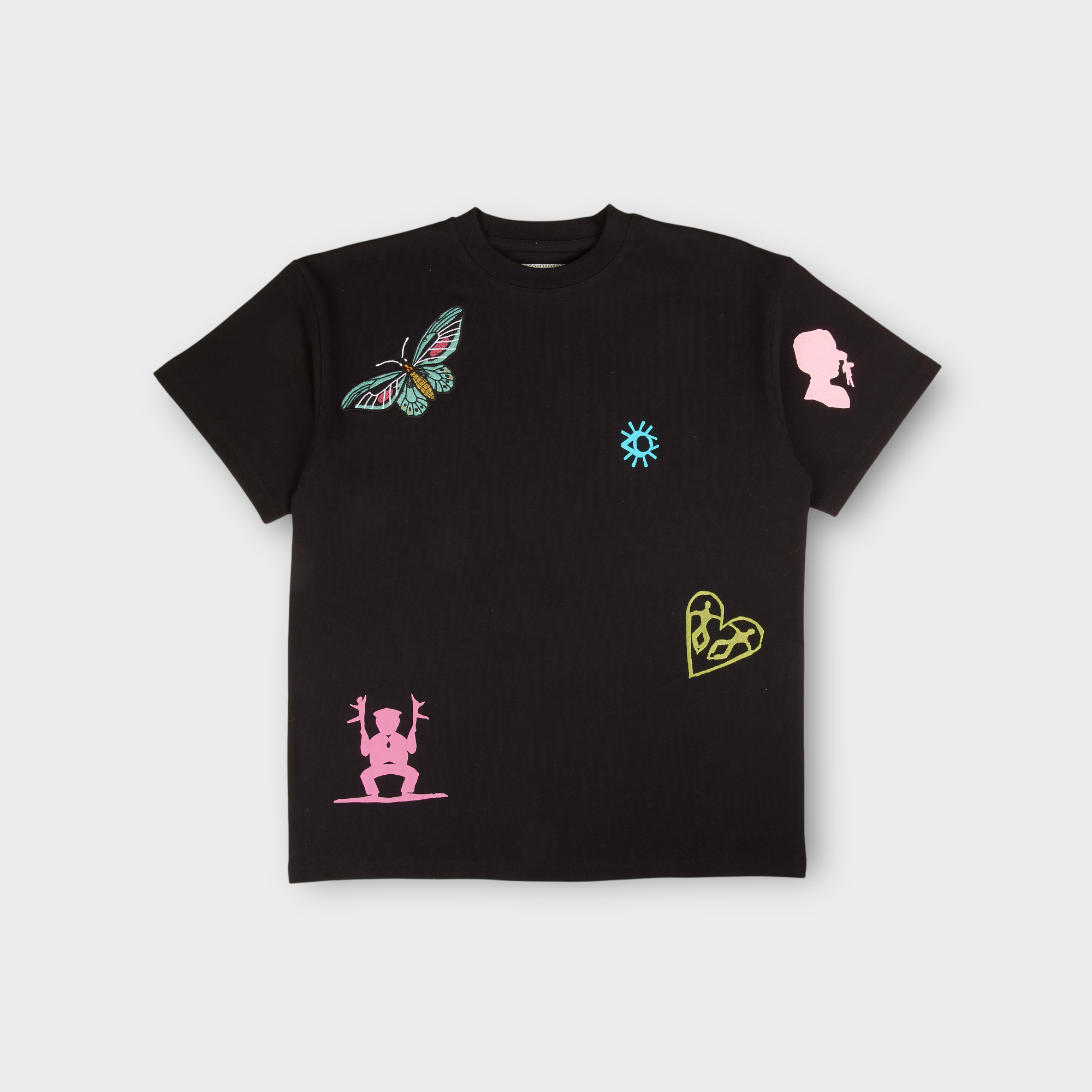 H.C. Andersen x Le Fix T-Shirt 2 I Sort