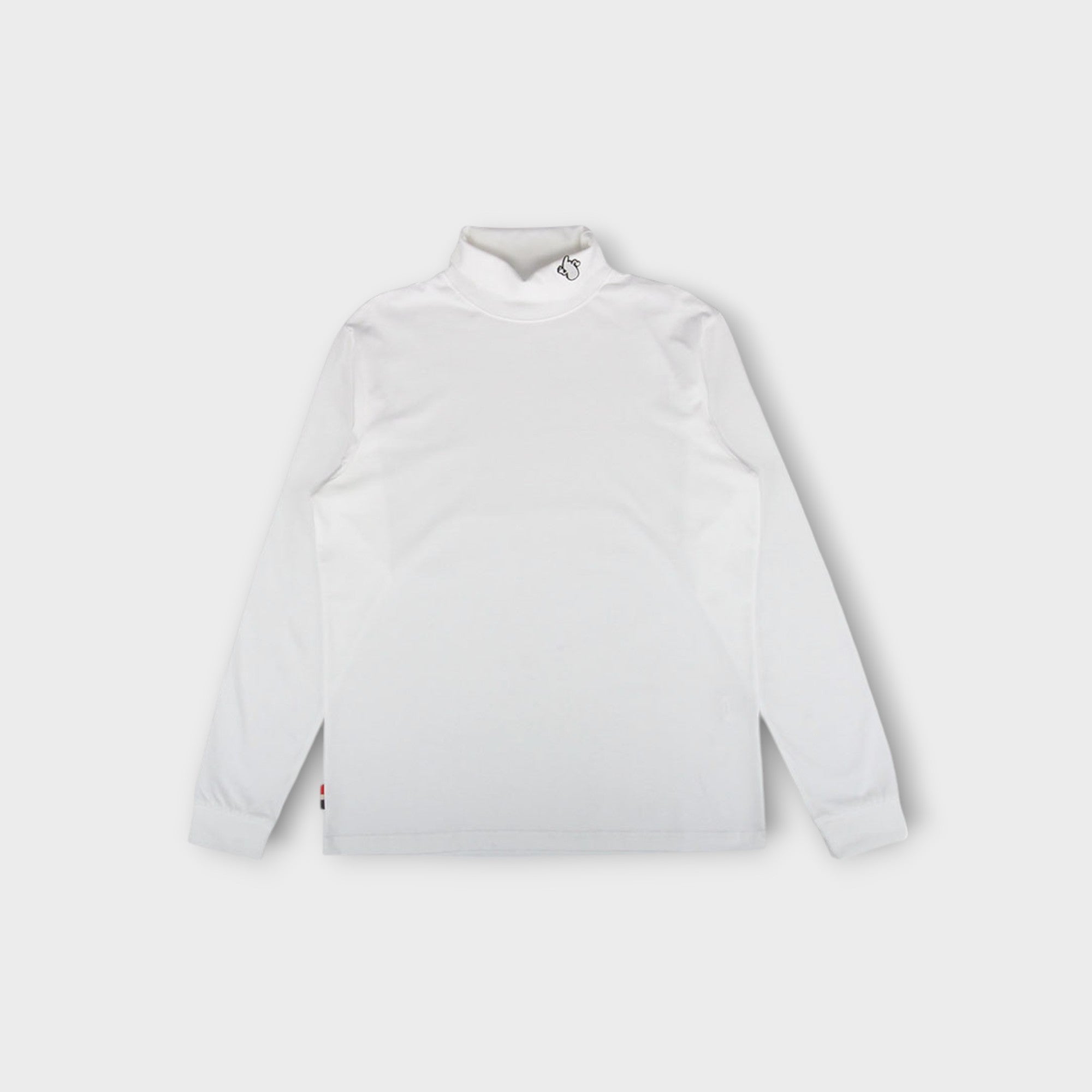 Le Fix Patch Turtleneck I Hvid