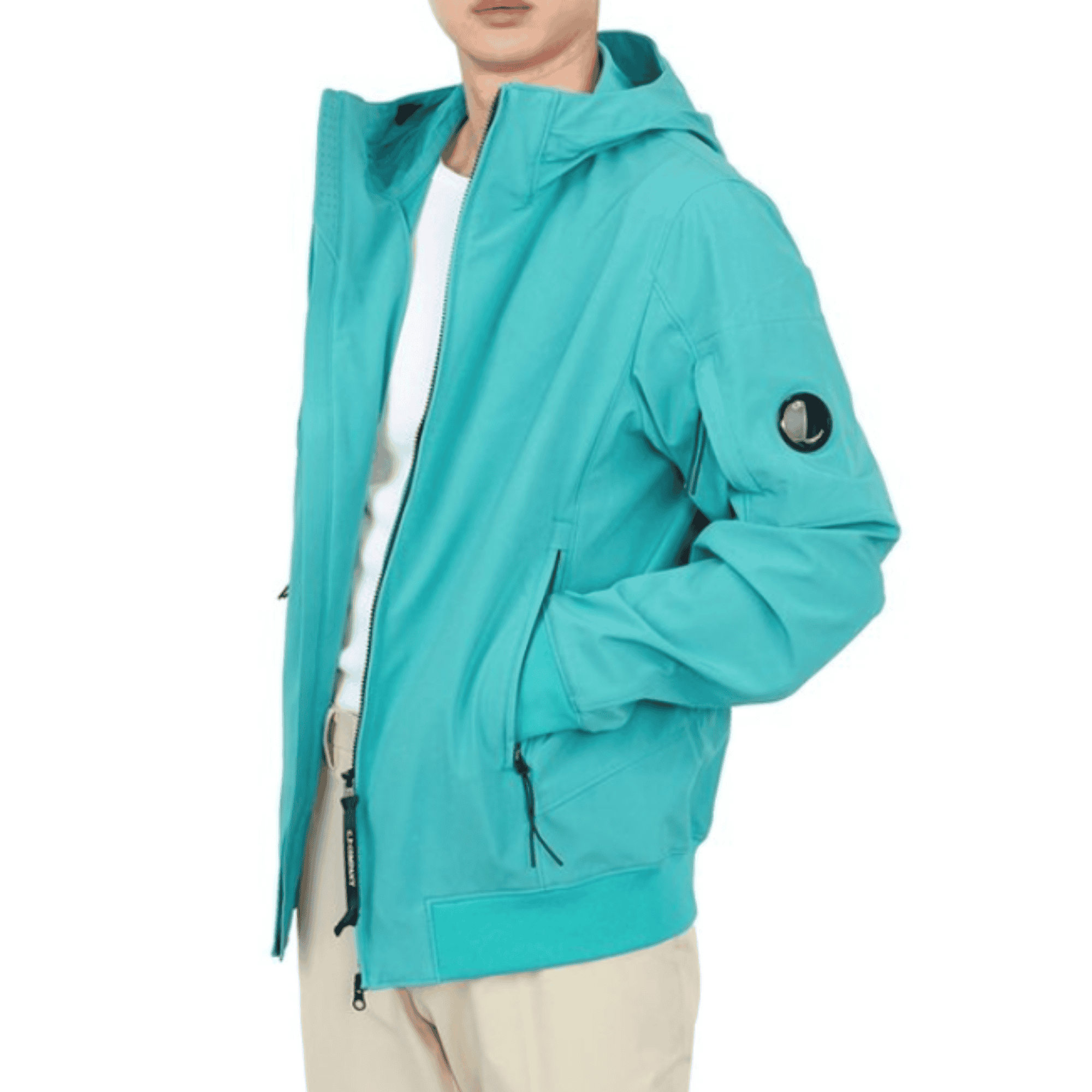 CP Company Shell Jacket - Tile Blue -Usfansport