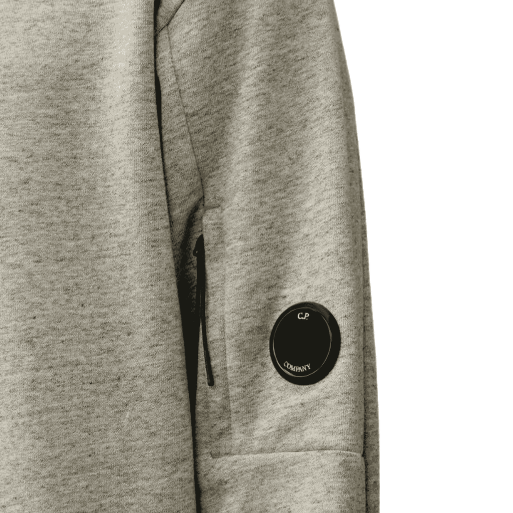 CP Company Raised Fleece Sweatshirt - Grey -Usfansport