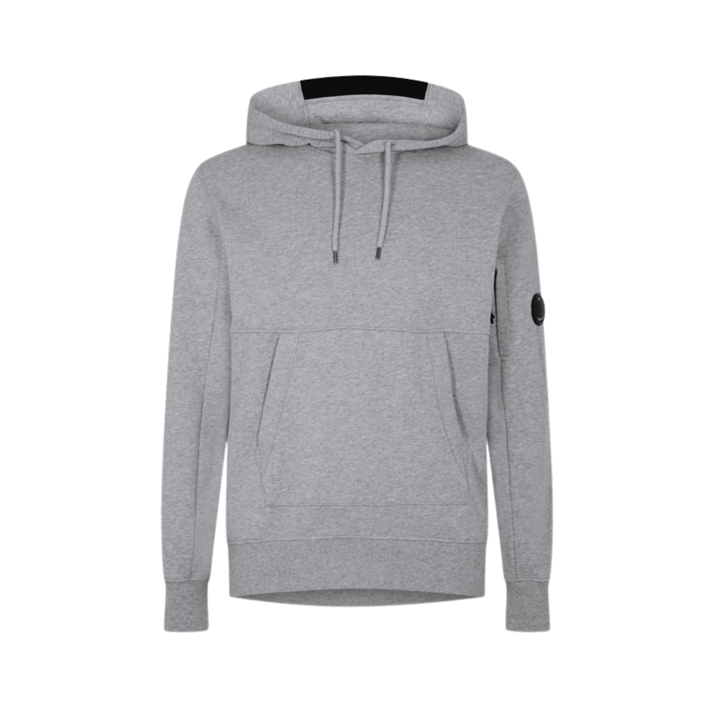 CP Company Raised Fleece Hoodie - Grey -Usfansport