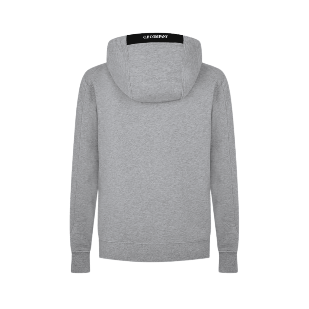 CP Company Raised Fleece Hoodie - Grey -Usfansport