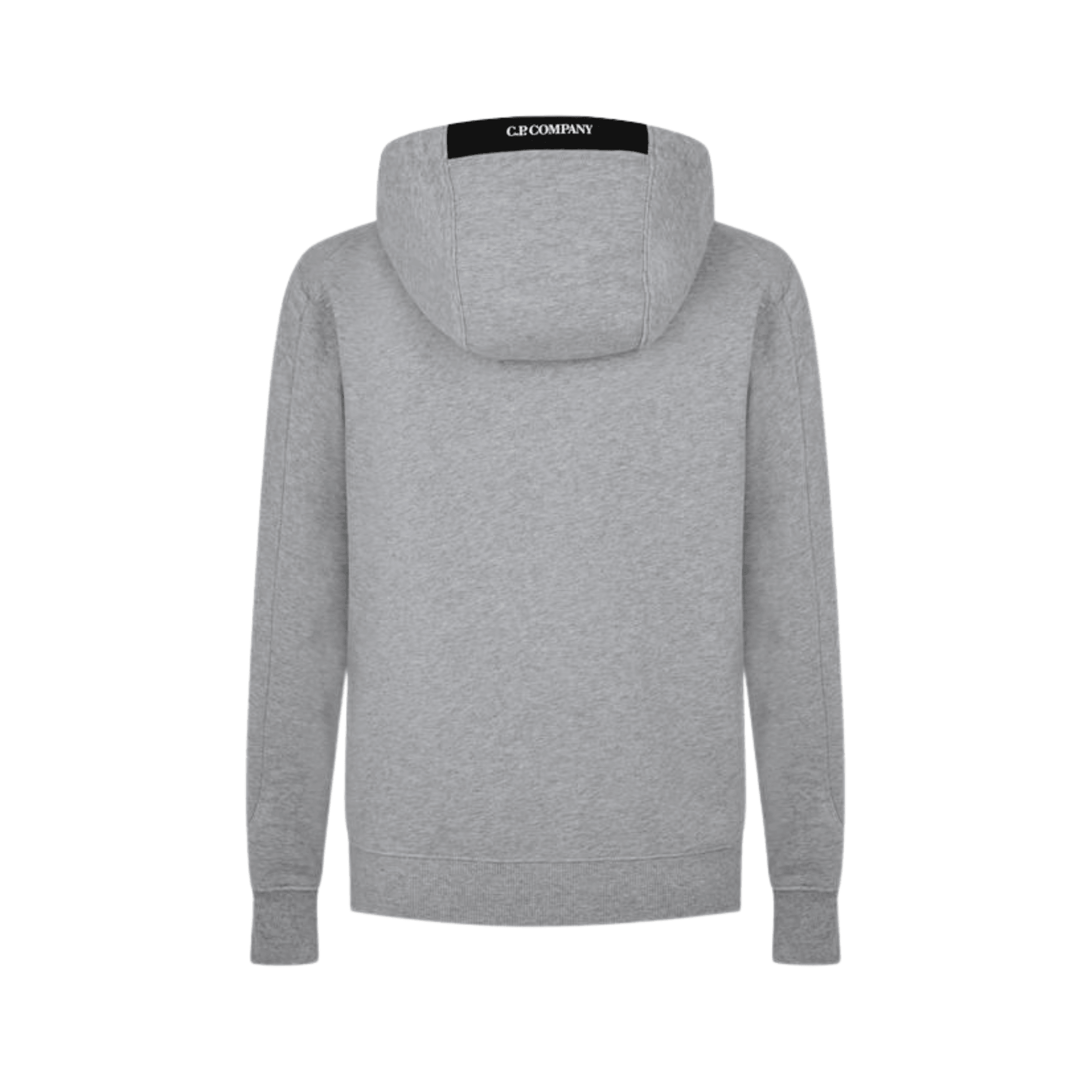 CP Company Raised Fleece Hoodie - Grey -Usfansport