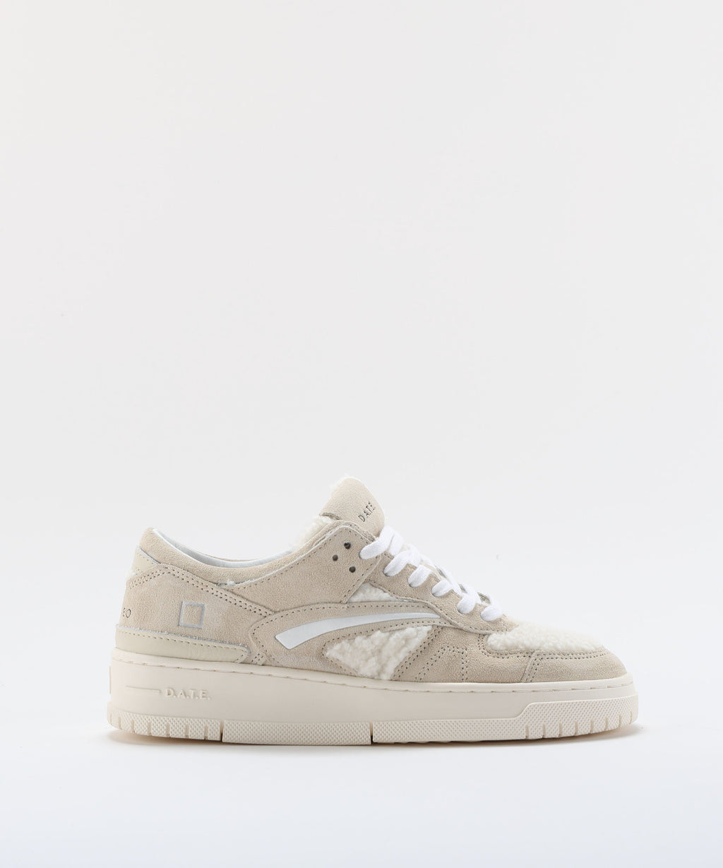 D.A.T.E. Sneaker da donna Torneo Teddy in suede