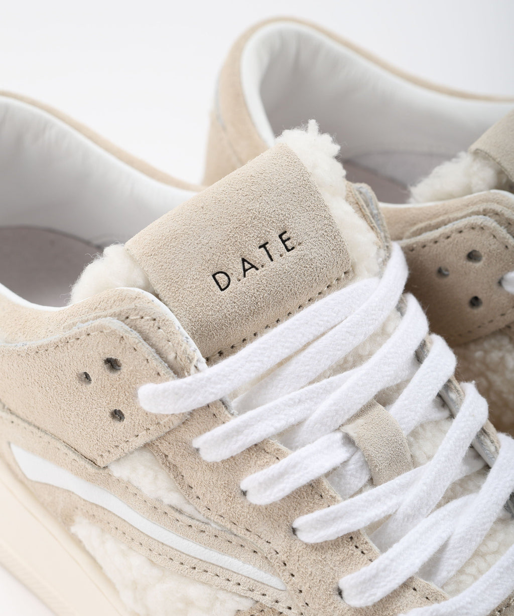 D.A.T.E. Sneaker da donna Torneo Teddy in suede