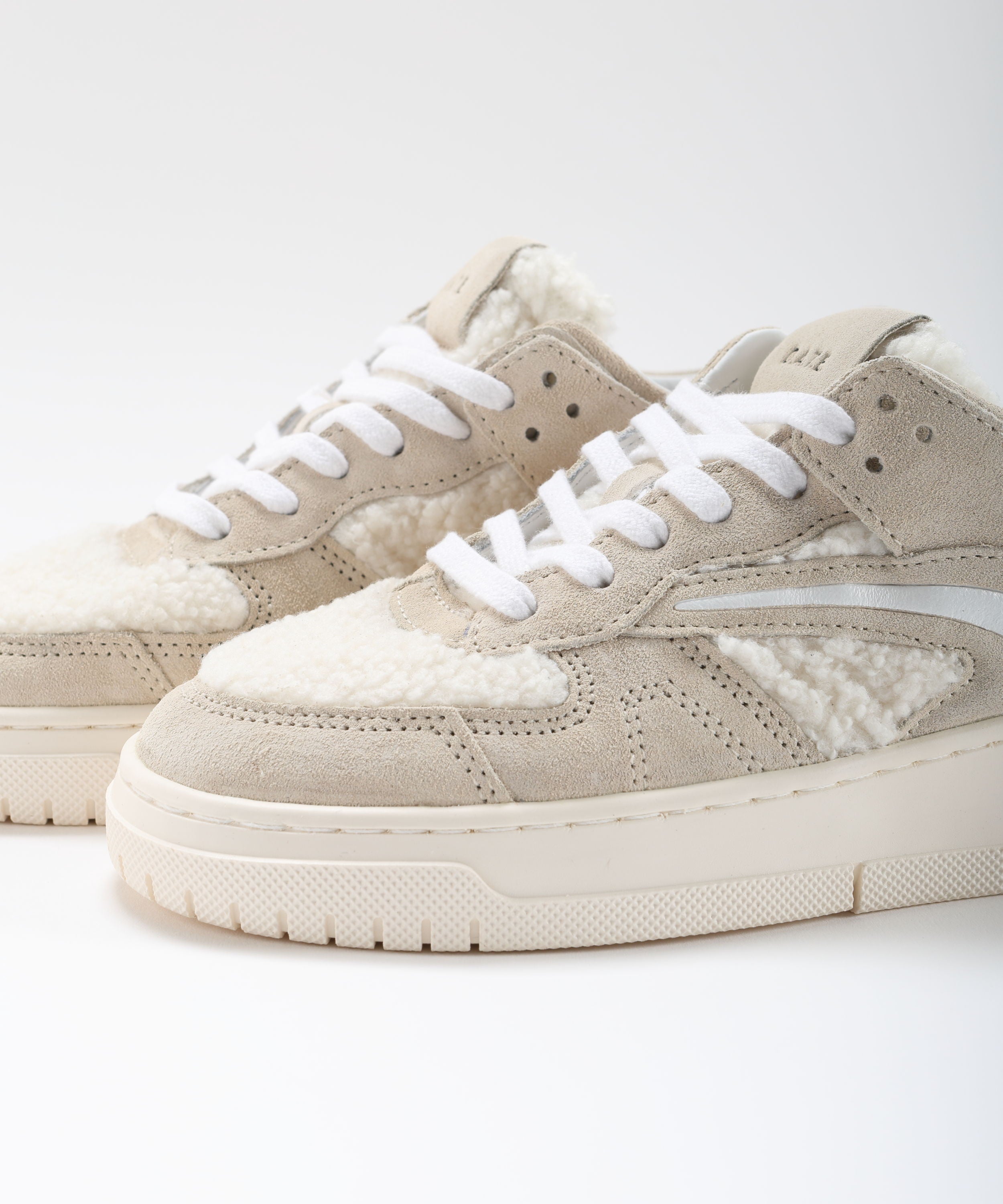 D.A.T.E. Sneaker da donna Torneo Teddy in suede