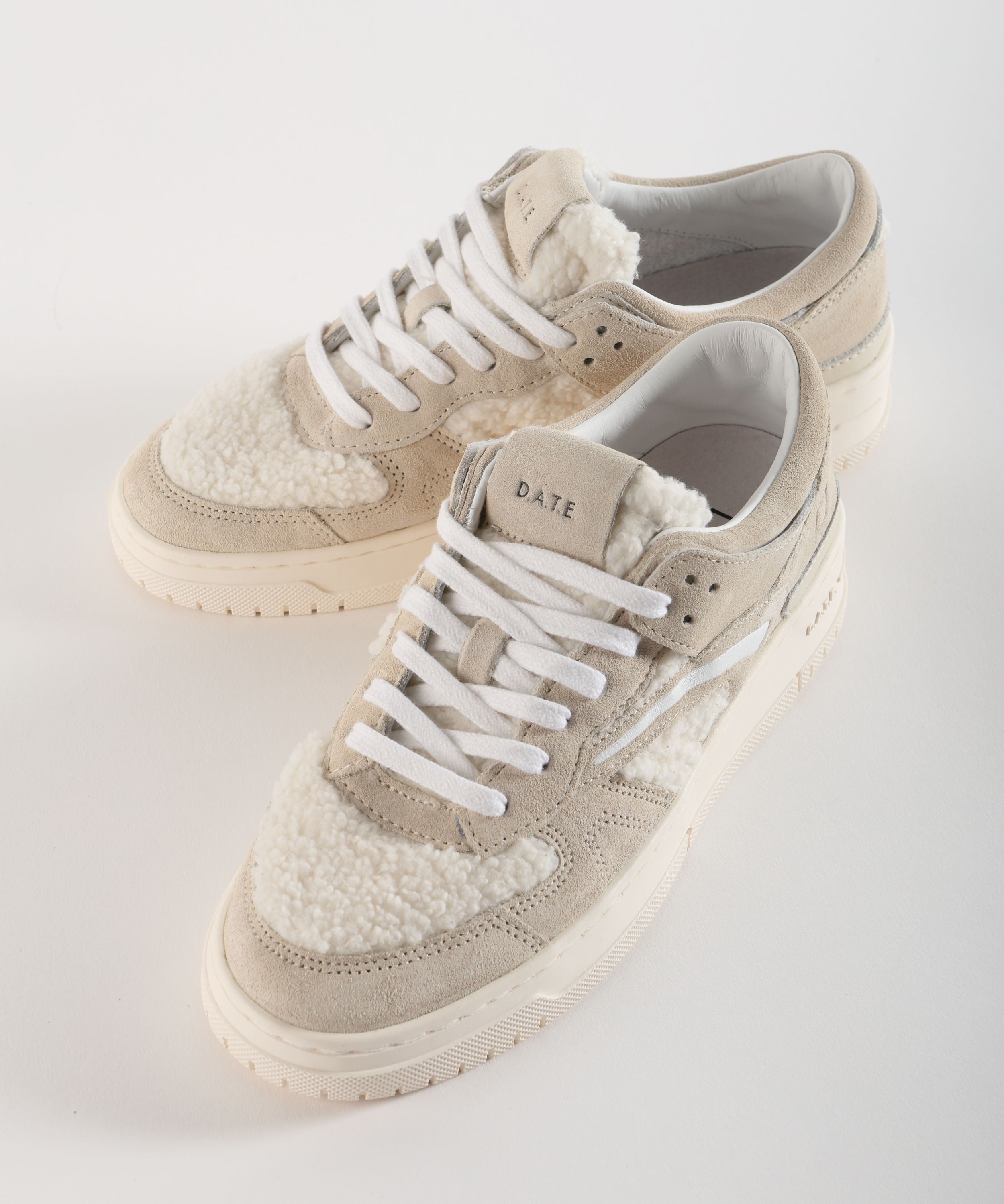 D.A.T.E. Sneaker da donna Torneo Teddy in suede