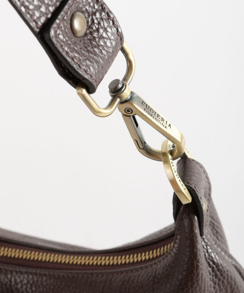 CUOIERIA FIORENTINA  Borsa Small Croissant Bella Selleria â Eleganza Urbana in Pelle di Vitello