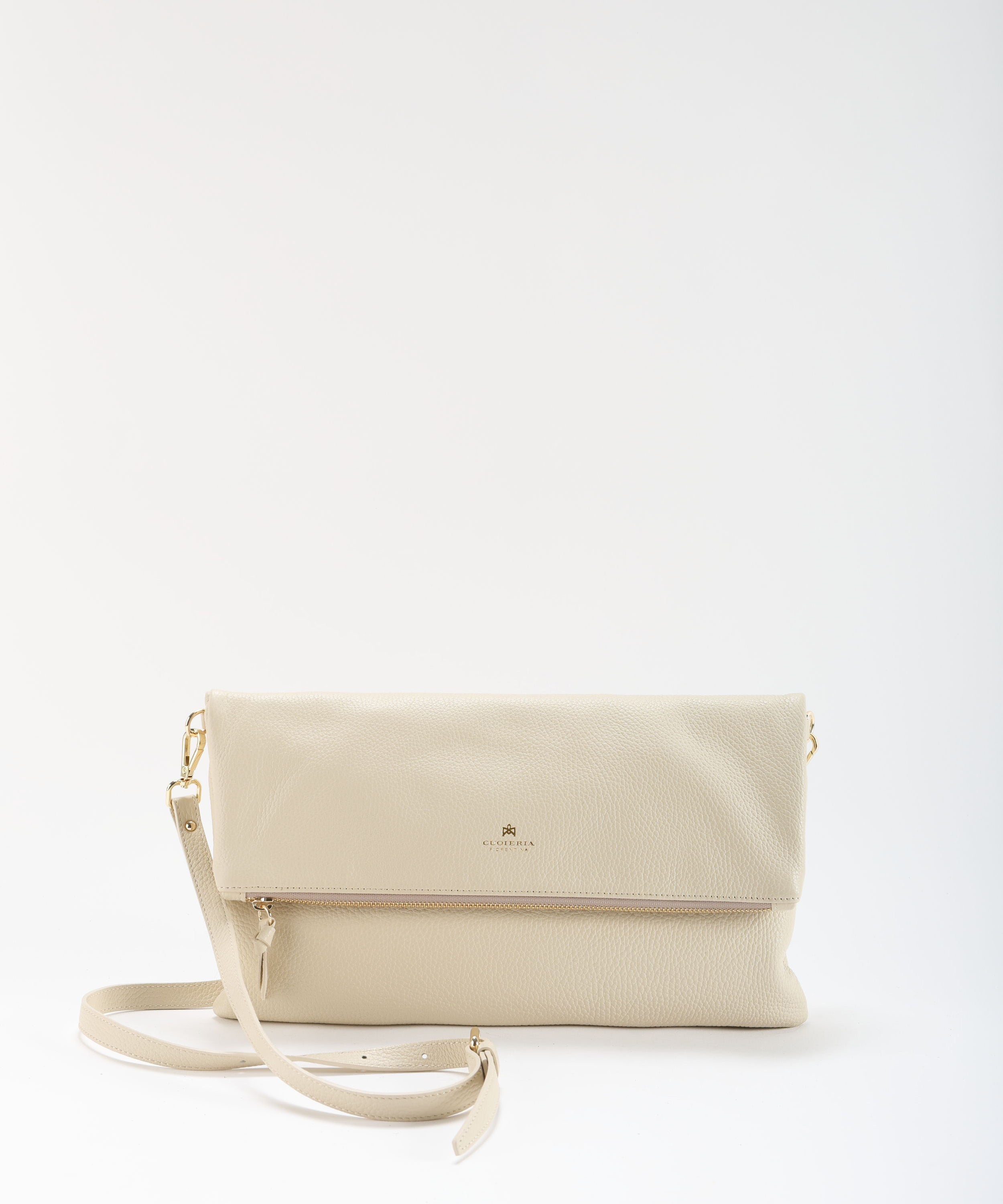 CUOIERIA FIORENTINA  Maxi Clutch Velvet â Eleganza Glam in Pelle di Vitello