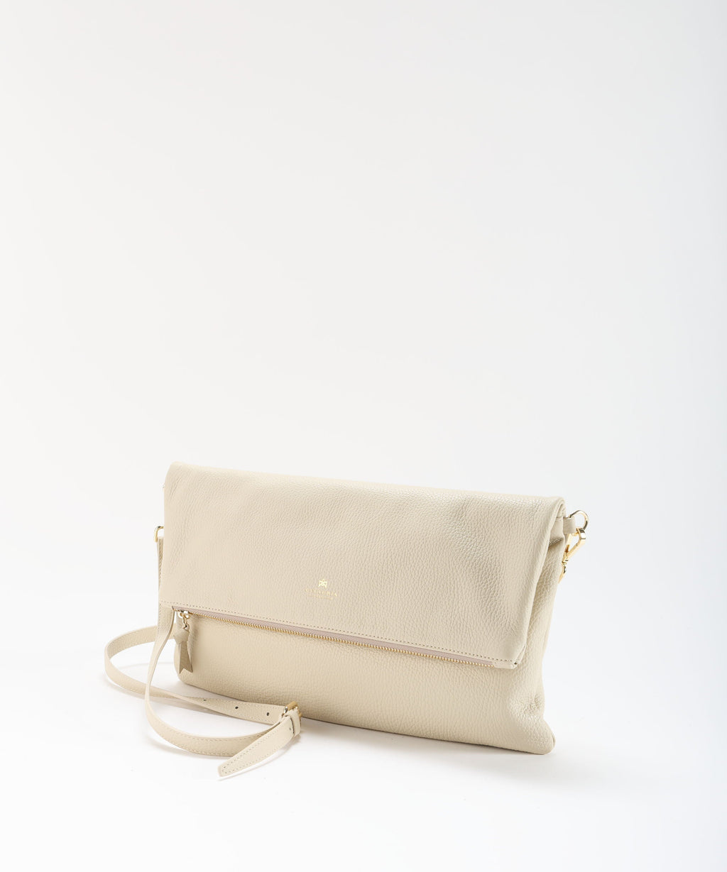 CUOIERIA FIORENTINA  Maxi Clutch Velvet â Eleganza Glam in Pelle di Vitello