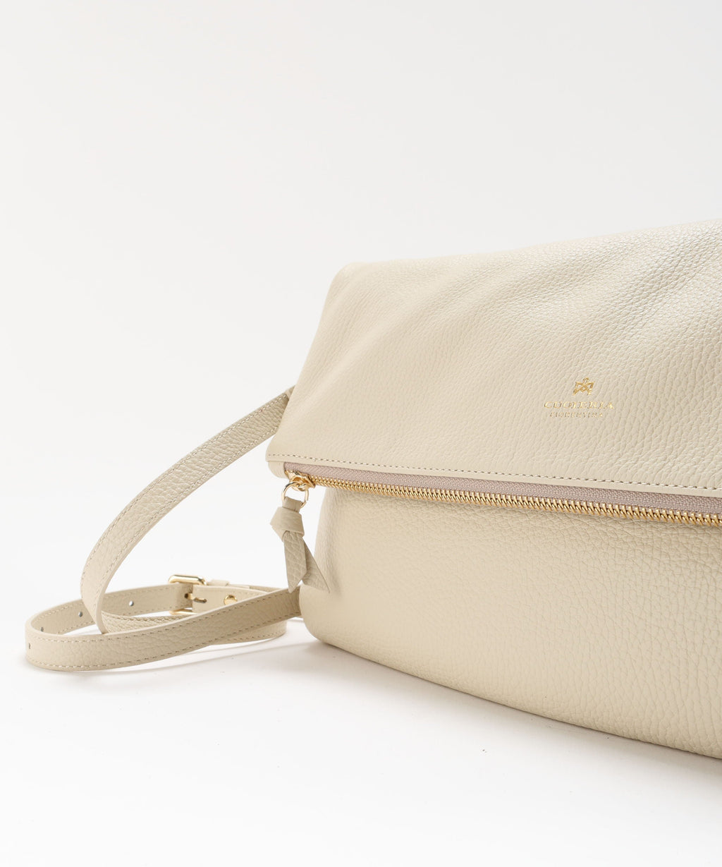 CUOIERIA FIORENTINA  Maxi Clutch Velvet â Eleganza Glam in Pelle di Vitello