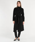 MARINO Cappotto lungo con cintura