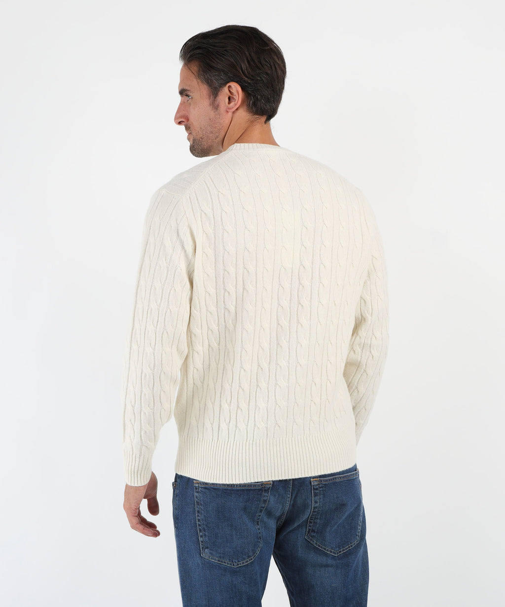 LACOSTE maglia a treccia