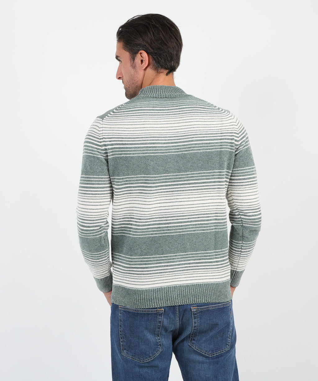 LIUJO Maglia in ciniglia a righe