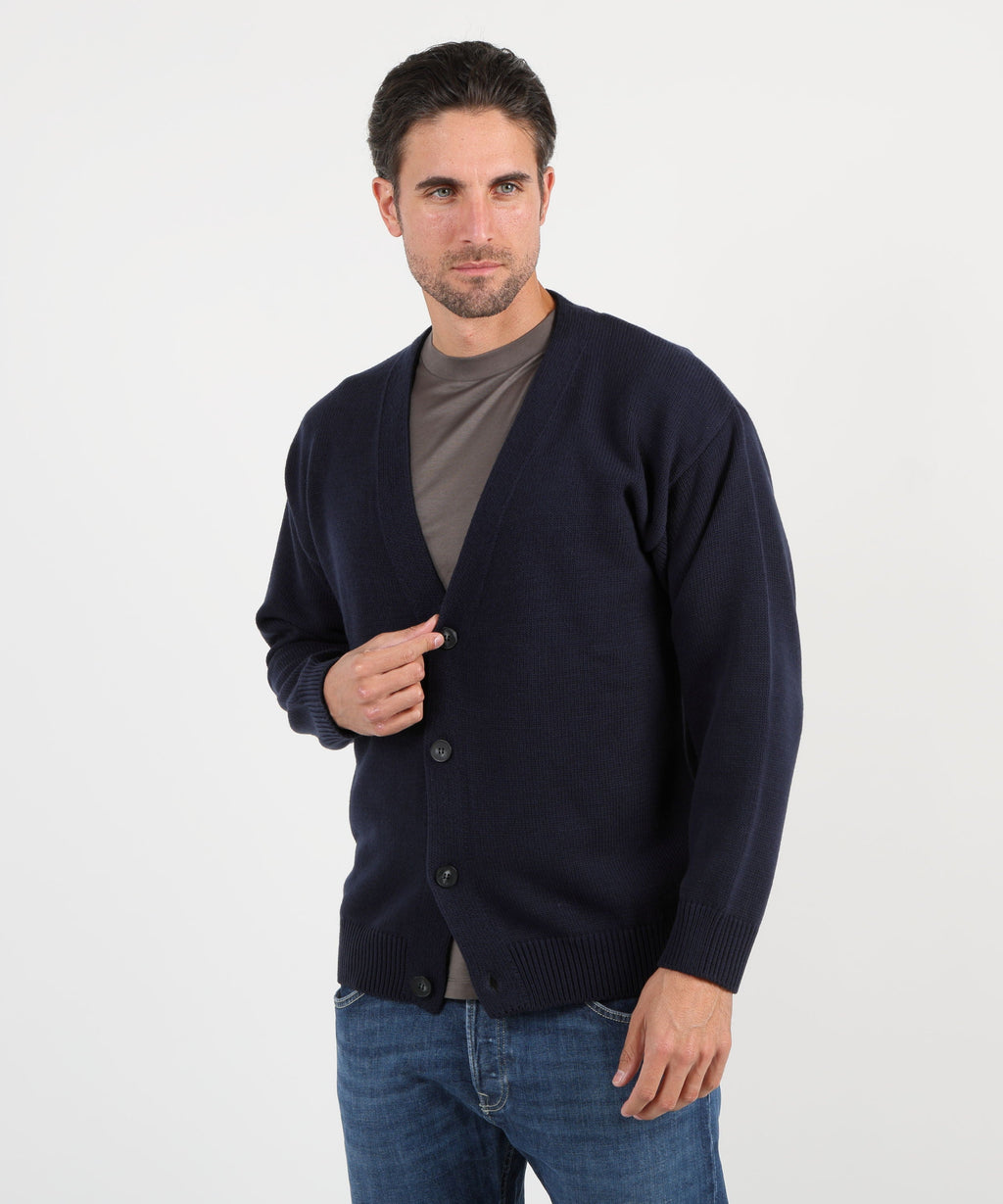 MARINO Cardigan quattro bottoni