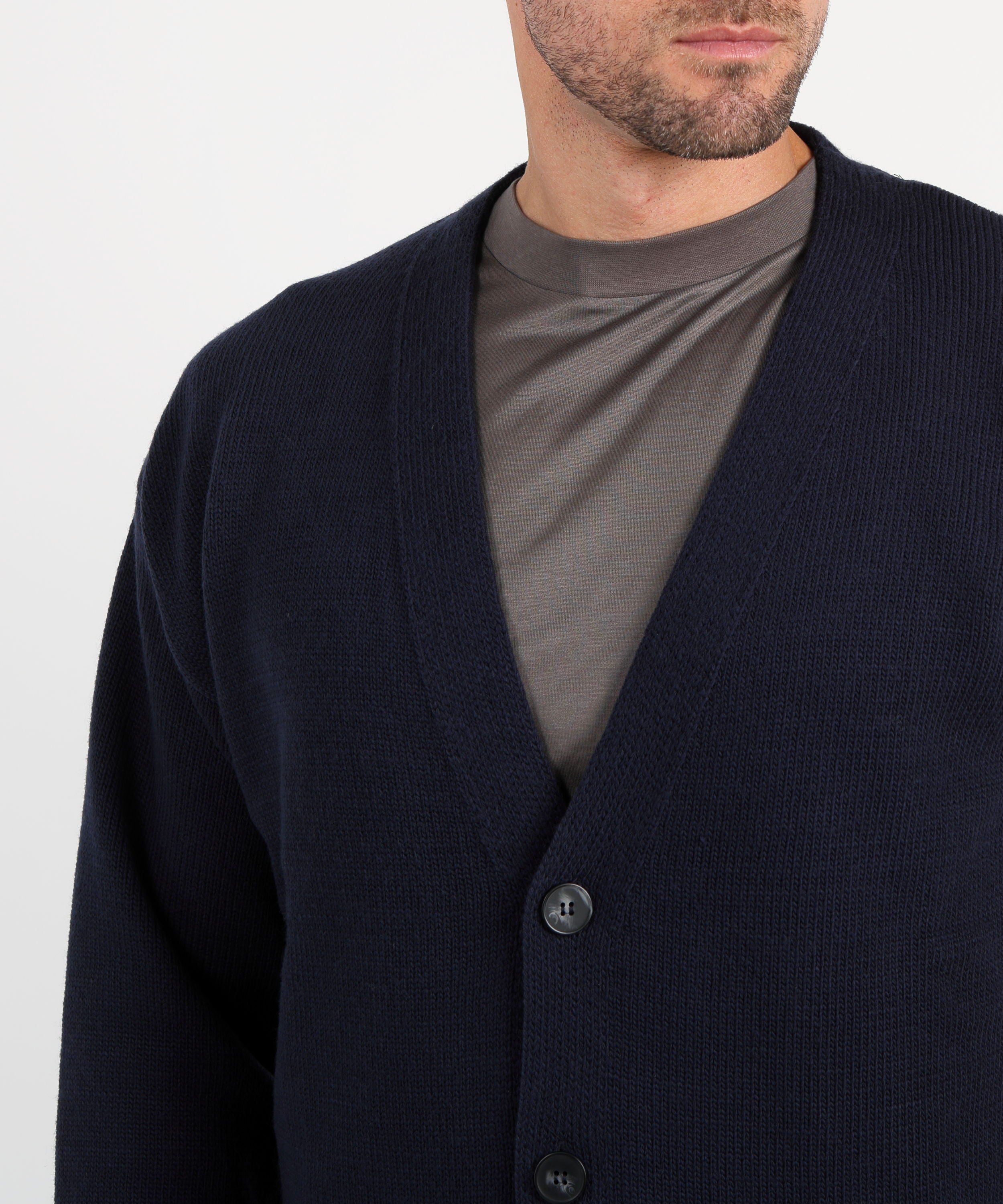 MARINO Cardigan quattro bottoni