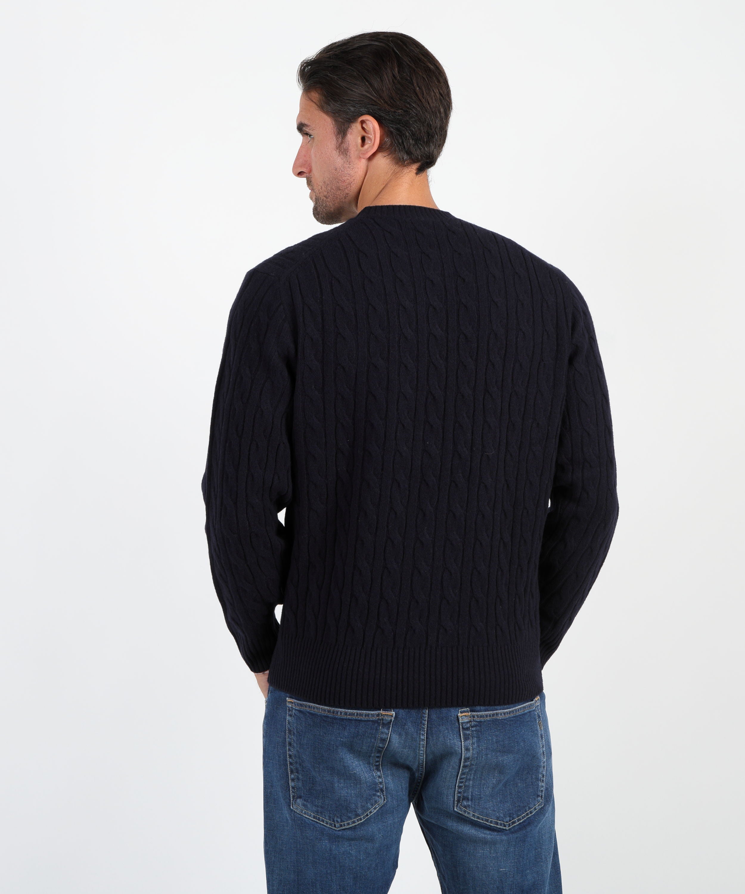 LACOSTE maglia a treccia