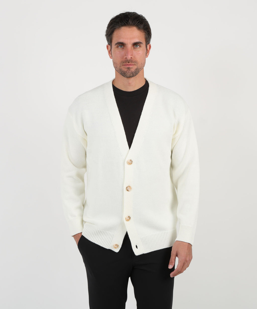 MARINO Cardigan quattro bottoni